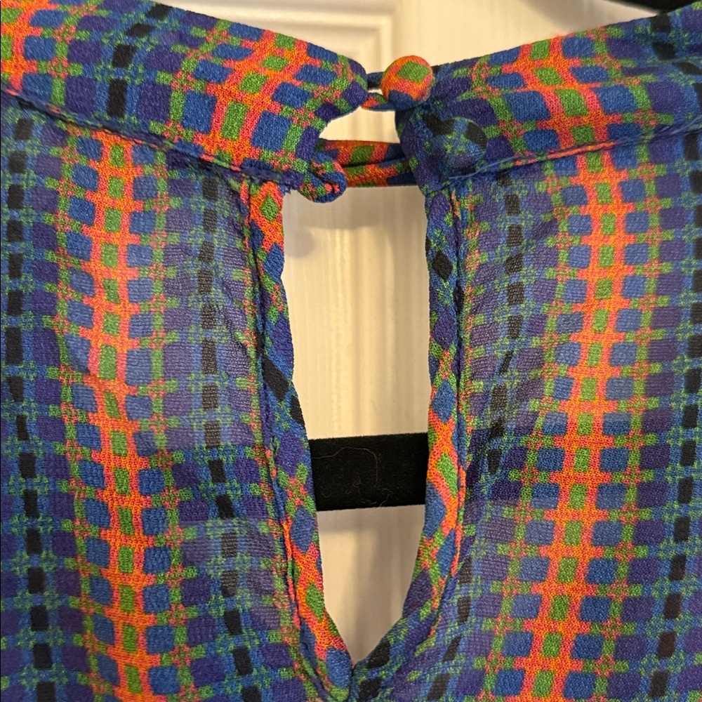 Anthropologie Conditions Apply Multicolor Blouse - Picture 8 of 10